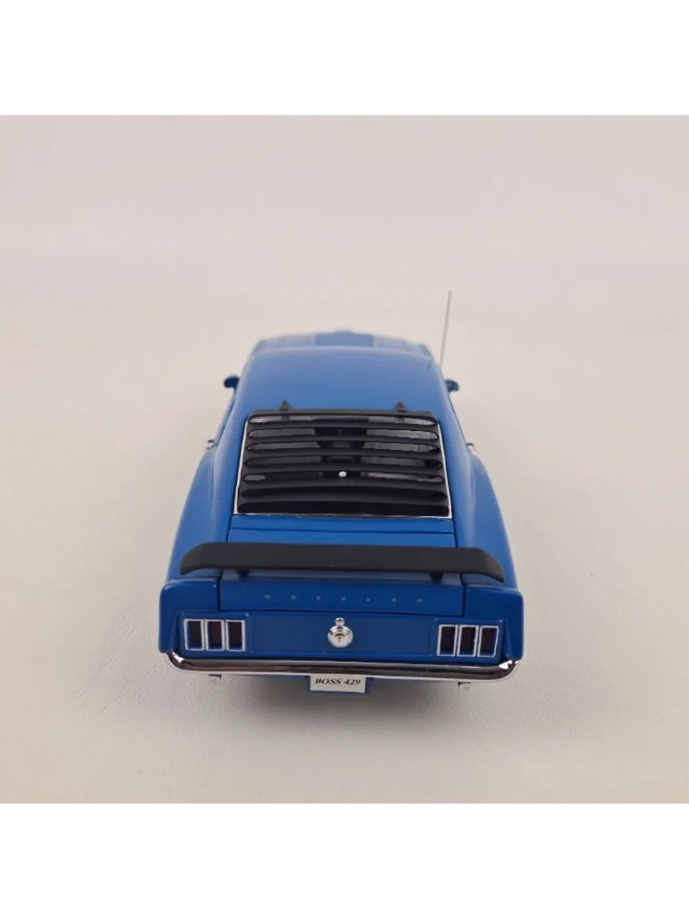 Franklin Mint Precision 1970 Ford Boss 429 Mustang Blue 1:24 DieCast B11WH07